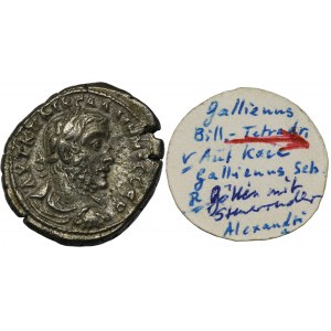 Rome Provincial, Egypt, Alexandria, Galienus, Tetradrachm