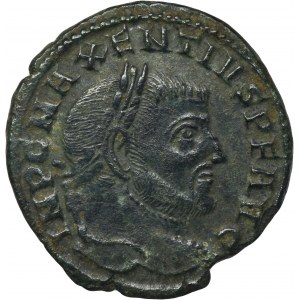 Roman Imperial, Maxentius, Follis