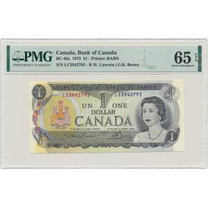 Kanada, 1 dolar 1973 - PMG 65 EPQ