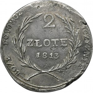 Die Belagerung von Zamość, 2 Zloty 1813