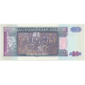 Guatemala, 20 quetzales 1992