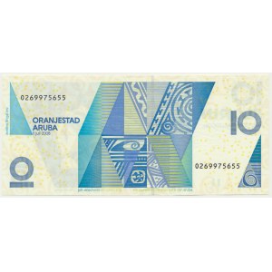 Aruba, 10 Gulden 2008