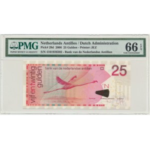 Nizozemské Antily, 25 guldenů 2006 - PMG 66 EPQ
