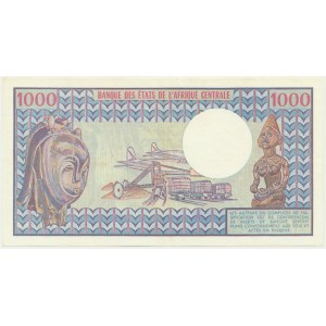 Chad, 1.000 Francs 1980