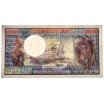 Čadská republika, 1 000 franků 1980