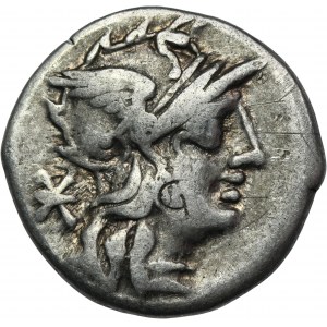 Roman Republic, Tiberius Minucius, Denarius