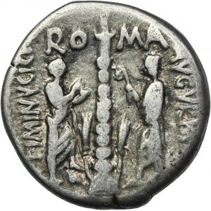 Roman Republic, Tiberius Minucius, Denarius