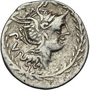 Römische Republik, M. Lucilius Rufus, Denarius
