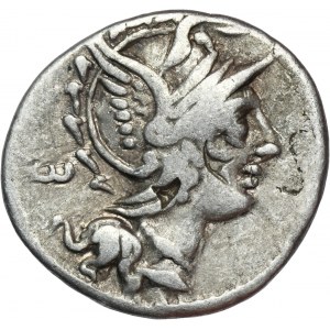 Römische Republik, Servilius, Denarius