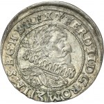 Silesia, Habsburg rule, Ferdinand II, 3 Kreuzer Breslau 1627 HR - RARE, date under the bust