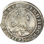 Slezsko, Habsburkové, Ferdinand II, 3 Krajcary Vratislav 1628 HR - Vzácné, datum pod poprsím