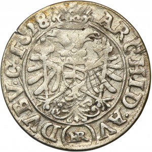 Slezsko, Habsburkové, Ferdinand II, 3 Krajcary Wrocław 1628 HR