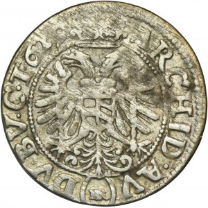 Sliezsko, vláda Habsburgovcov, Ferdinand II, 3 Krajcary Wrocław 1629 HR