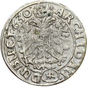 Silesia, Habsburg rule, Ferdinand II, 3 Kreuzer Breslau 1630 HR