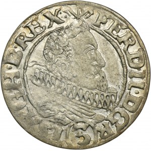 Slezsko, Habsburkové, Ferdinand II, 3 Krajcary Wrocław 1632 HR