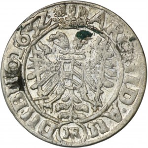 Sliezsko, vláda Habsburgovcov, Ferdinand II, 3 Krajcary Wrocław 1632 HR