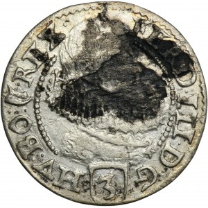 Silesia, Habsburg rule, Ferdinand III, 3 Kreuzer Glatz 1629 PH