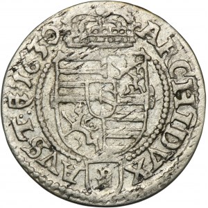 Sliezsko, habsburská vláda, Ferdinand III, 3 Krajcary Kłodzko 1630 PH