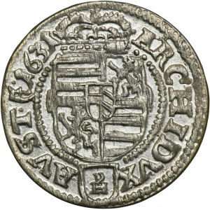 Schlesien, Habsburger Herrschaft, Ferdinand III, 3 Krajcary Kłodzko 1631 PH