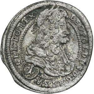 Austria, Leopold I, 1 Krajcar Wiedeń 1697