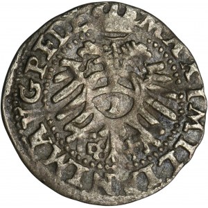Schlesien, Habsburger Herrschaft, Maximilian II, 1 Krajcar Breslau 1567 - RARE