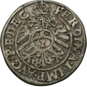 Slezsko, Habsburkové, Ferdinand I., 1 Krajcar Wroclaw 1562 - RARE