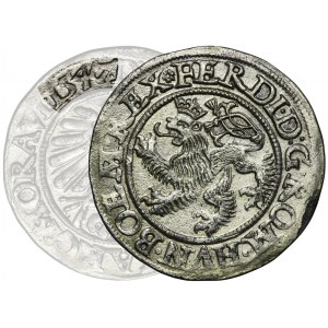 Sliezsko, Habsburgovci, Ferdinand I., Grosz Vroclav 1547 - VELMI ZRADKÉ