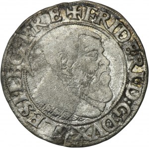 Silesia, Duchy of Liegnitz-Brieg-Wohlau, Friedrich II, Groschen Leignitz 1542 - RARE