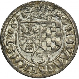 Silesia, Duchy of Liegnitz-Brieg-Wohlau, Johann Christian and Georg Rudolf, 3 Kreuzer Reichenstein 1618 HR