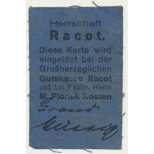 Racot, 10 fenigów 1917 - rzadki
