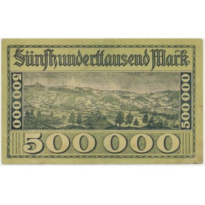 Hermsdorf a. Kynast (Sobieszów), 500,000 marks - pieces of circulation piece