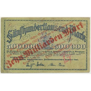 Hermsdorf a. Kynast (Sobieszow), 10 billion marks - reprinted