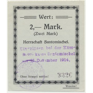Zaniemyśl (Santomischel), 2 marks 1914