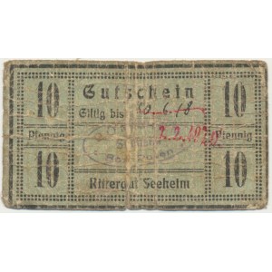 Jeziorki (Seeheim), 10 fenig 1918/1920