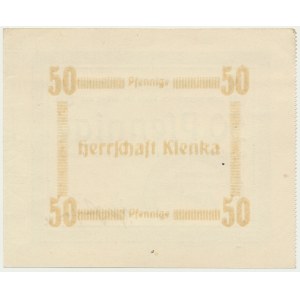 Klêka (Klenka), 50 fenig 1919 - razítko B