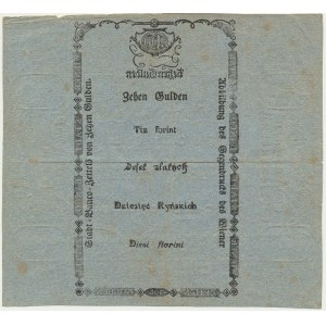 500 rheinische Gulden 1806 - Formular