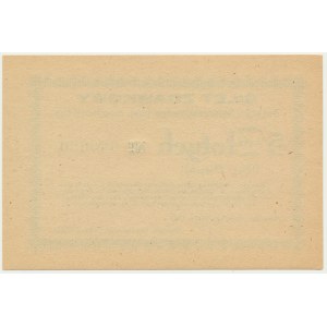 Mogilno, Pass ticket for 5 zl 1945