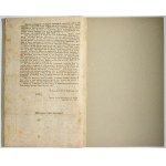 Resolution of Revenue Tickets by the Supreme National Council 1794 - HISTORICAL DOCUMENT