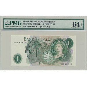 Great Britain, 1 Pound (1970-77) - PMG 64 EPQ