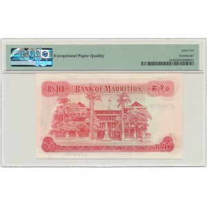 Mauritius, 10 Rupees (1967-1982) - PMG 65 EPQ