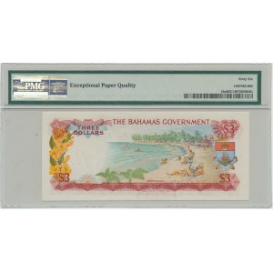 Bahamas, 3 $ 1965 - PMG 66 EPQ