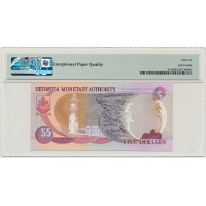 Bermudy, 5 USD 2000 - PMG 66 EPQ