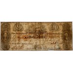USA, Spojené štáty americké, Charleston, $20 1838