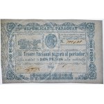 Paragwaj, 2 peso (1865) - PMG 64