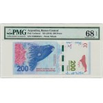 Argentina, 200 Pesos (2016) - PMG 68 EPQ