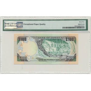 Jamajka, 100 dolarów 1987 - PMG 65 EPQ