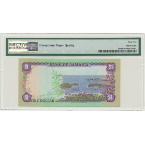 Jamaika, 1 $ 1986 - PMG 65 EPQ