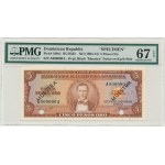 Dominikanische Republik, 5 Peso (1964-74) - MODELL - PMG 67 EPQ