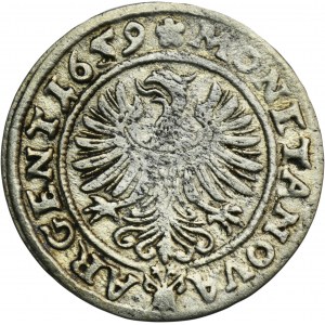 Silesia, Duchy of Liegnitz-Brieg-Wohlau, Georg III, 3 Kreuzer Brieg 1659 - UNLISTED