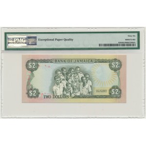 Jamajka, 2 USD (1982-86) - PMG 66 EPQ